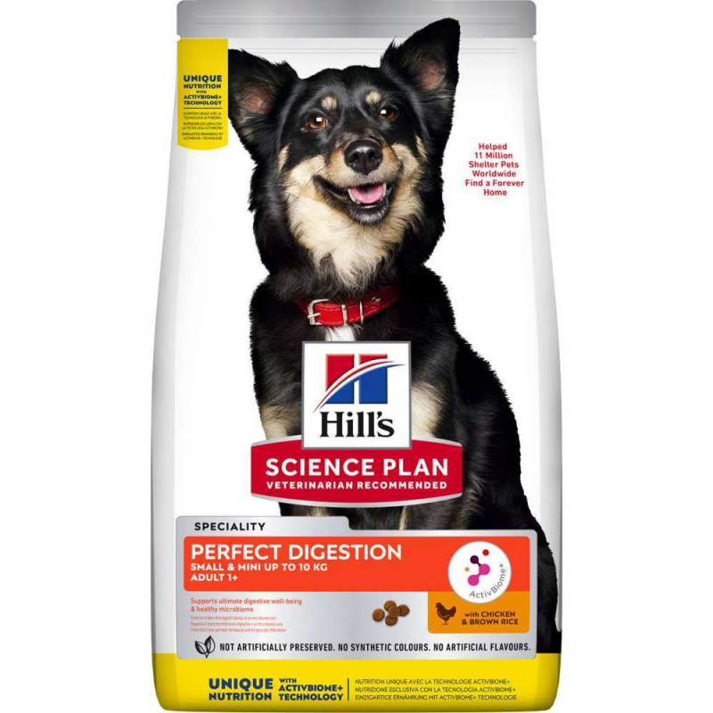 Croquettes pour chien Adult Perfect Digestion Smal