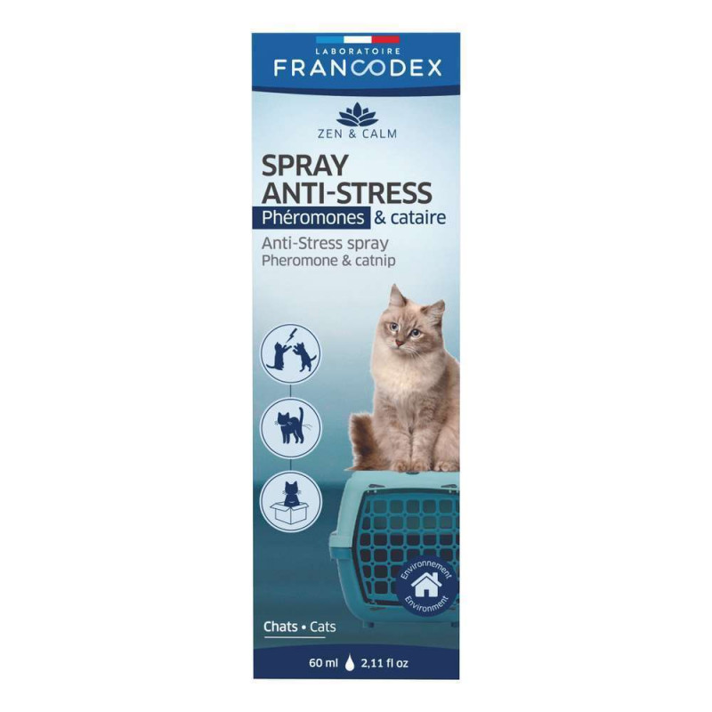 Spray anti-stress pour chat 60ml