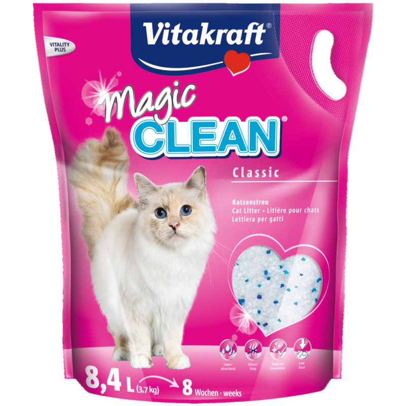 Litière Magic Clean pour chat 8. 4L