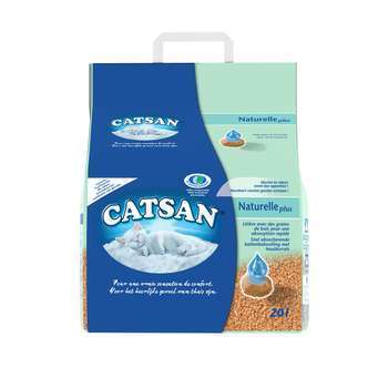 Litière végétale pour chat Plus - 20 litres