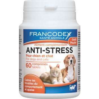 Anti stress chien chat 60 Comprimés