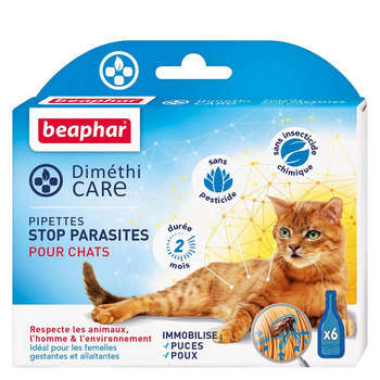 Pipettes stop parasites pour chatons 6x0,4 ml