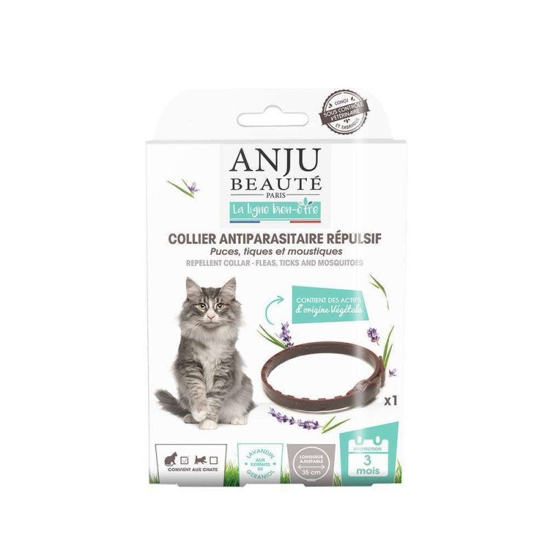 Collier Antiparasitaire Chat 35cm