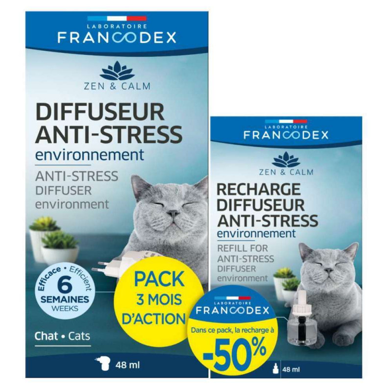 Pack Diffuseur Anti-Stress & Recharge Diffuseur An
