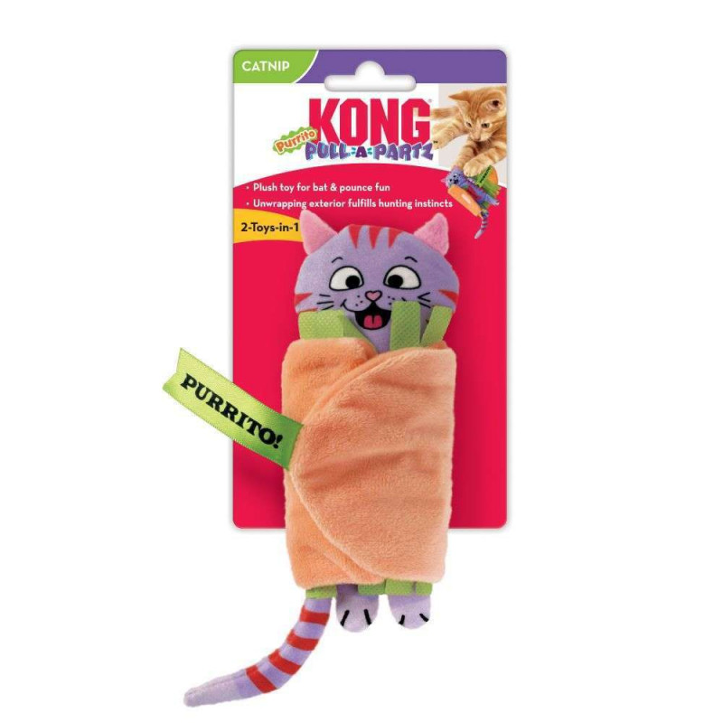 Jouet pour chat KONG Pull-A-Partz Purrito