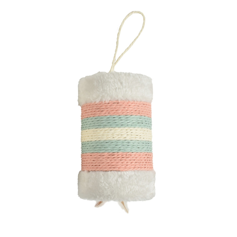 Griffoir roll rose pour chat