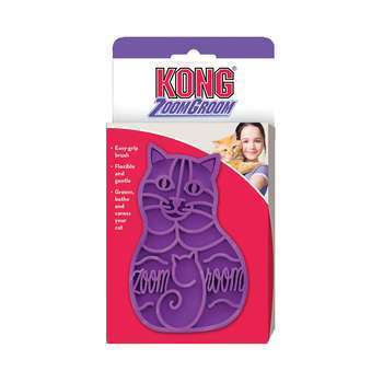 Brosse Kong Zoom Groom pour chat : 11 cm