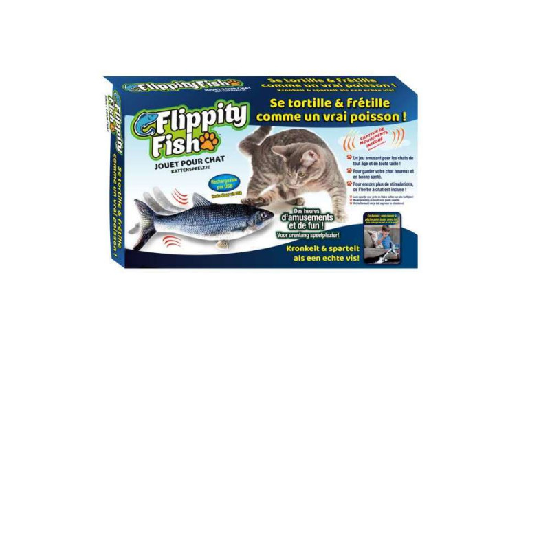 Jouet pour chat Flippity Fish