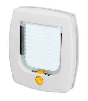 Chatière manuelle à 4 voies Swing 3B Blanc