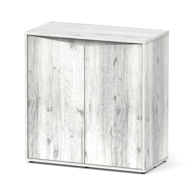 Meuble pour aquarium Splendid 2 portes Chêne Blanc