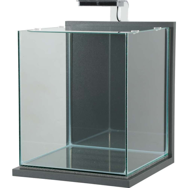 Aquarium Jalaya : XXL, 31,5l, gris anthracite