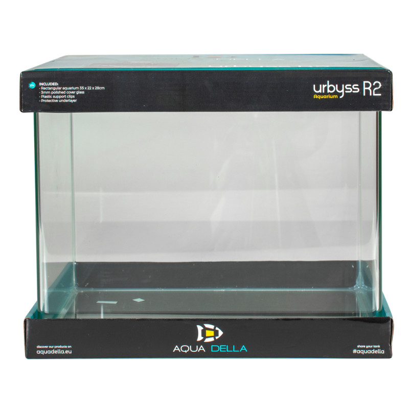Cuve nue, aquarium en verre Urbyss R2 - 35x22x28cm