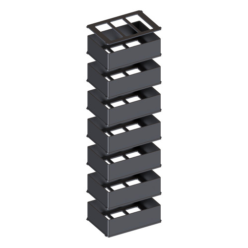 Kit 5 gobelets modulaires pour Mini Biobox - taill