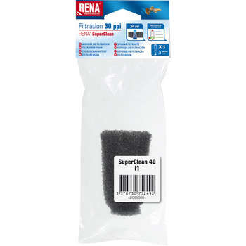 Mousse de filtration superclean 40