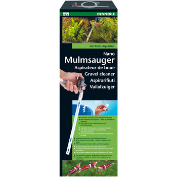 Aspirateur de boue pour petits aquariums de 10 à 4