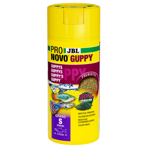 Aliment Pronovo Guppy Grano S 250ml