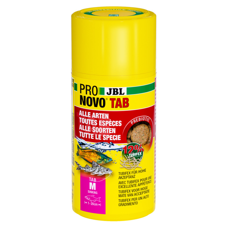 Aliment Pronovo Tab pour les poissons d'aquarium M