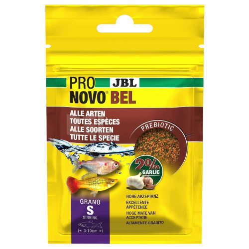 Aliment Pronovo Bel pour poissons aquarium grano S