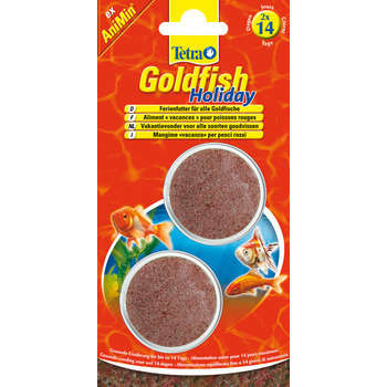 Nourriture Tetra goldfish Holiday: 2x12g