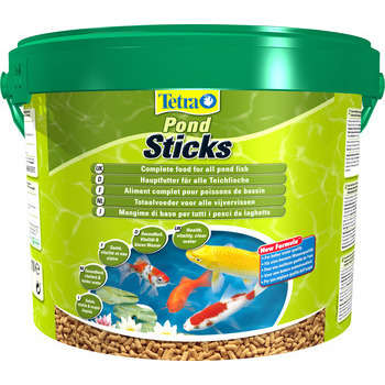 Alimentation complète poissons bassin:sticks