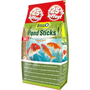 Alimentation pour poissons de bassin : en sticks 4