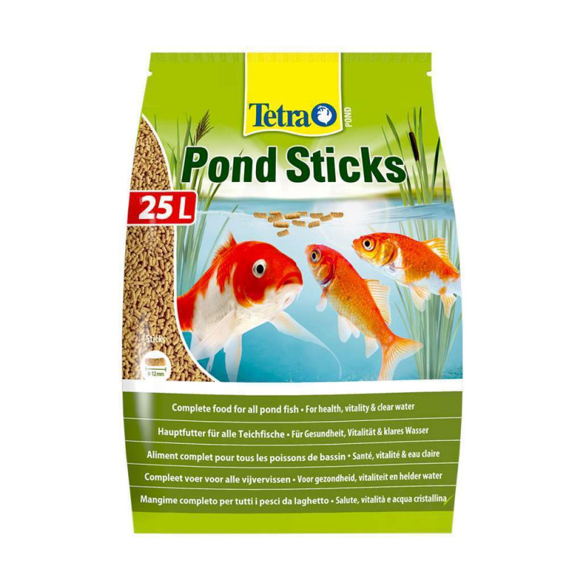 Alimentation poissons Tetra Pond Sticks 25L