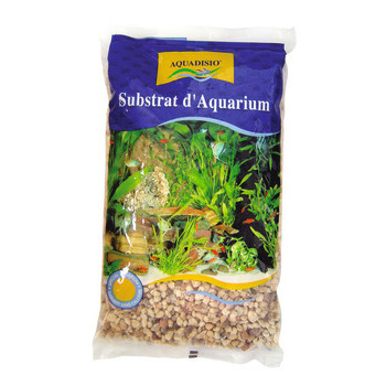 Aquadisio aquabase : substrat naturel, 10L