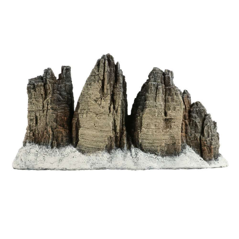 Rocher des Dolomites M, décor d'aquarium multicolo
