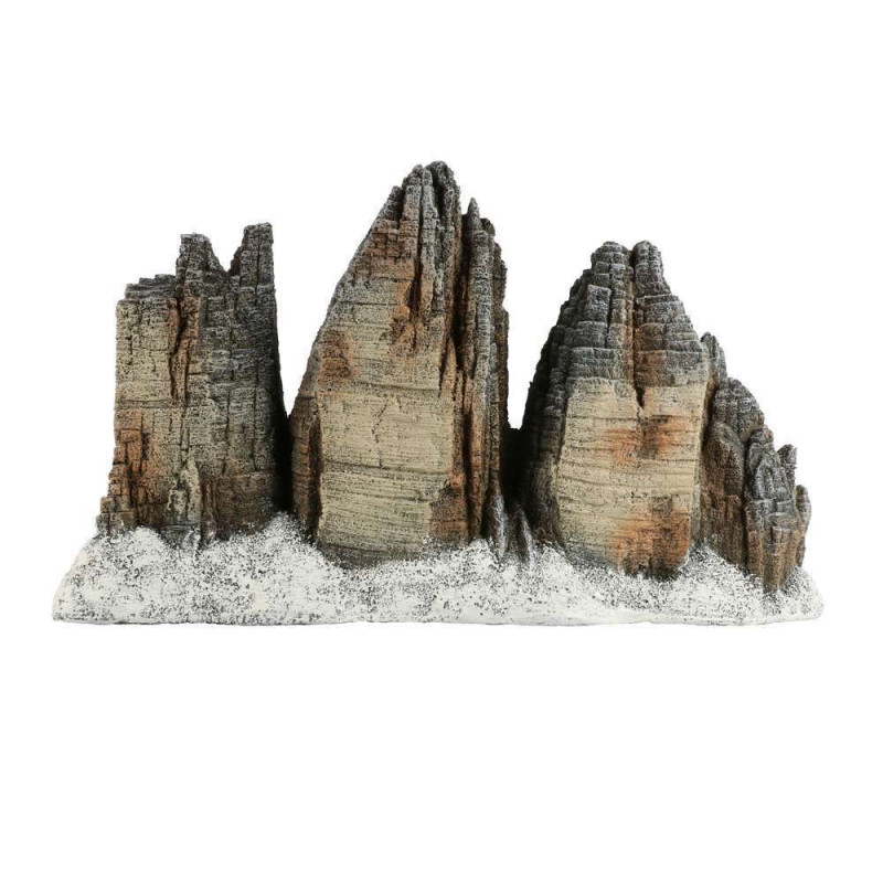Rocher des Dolomites L, décor d'aquarium multicolo