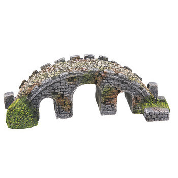 Décoration pont romain : 21x8x6,5cm