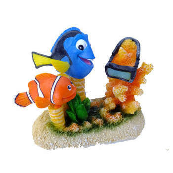 Décoration d'aquarium, Poisson clown : L. 6,5xl. 4