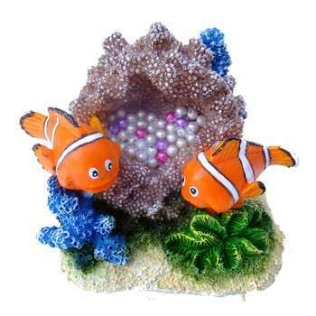 Décoration d'aquarium, Poisson clown 8 - L. 6xl. 3