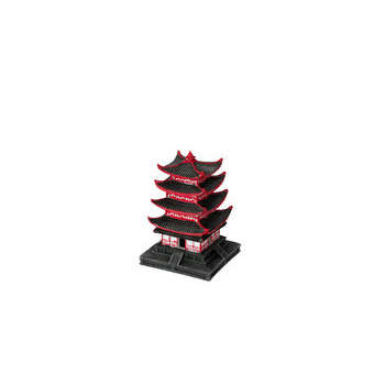 Décoration d'aquarium Chinese pagoda S - L. 10xl.