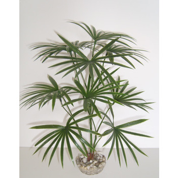 Plante artificielle aquarium palmier : h.30cm