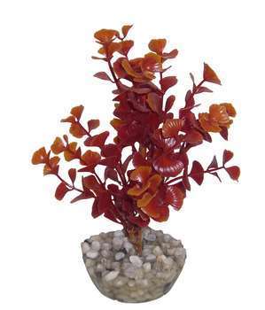 Plante artificielle aquarium ledwiga 17 cm