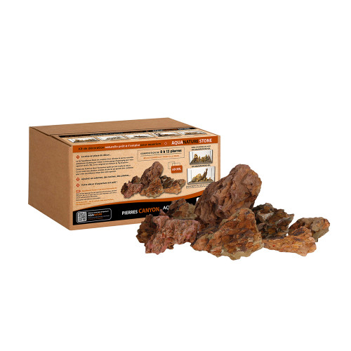 Kit de décoration Pierres Canyon pour aquarium de