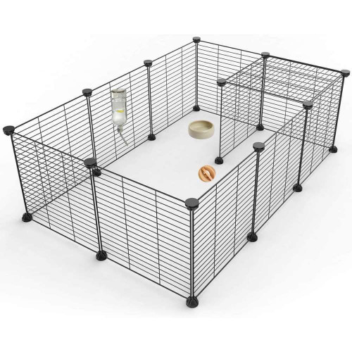 Enclos modulable Restpark 12 panneaux pour rongeur