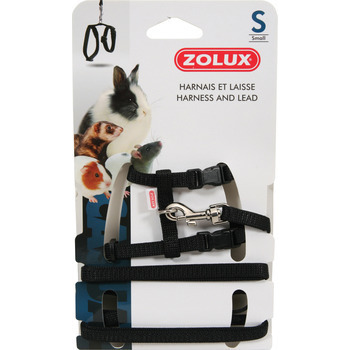 Harnais et Laisse Nacs S : Tour de cou 9,5-13 cmNo