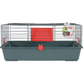 Cage pour lapin/cochon d'inde,  L81 cm