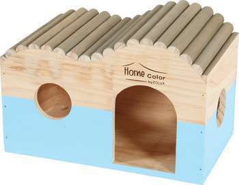 Maison Bois Home Color avec Rondins L Ciel