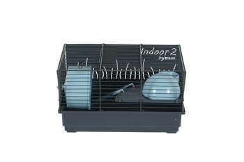 Cage pour hamster INDOOR2 L40 bleu