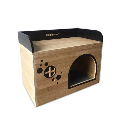 Maisonnette pour rongeur Bambou ModulHome 40x22x3