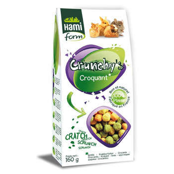Crunchy's Croquant 160 gr pour tous rongeurs