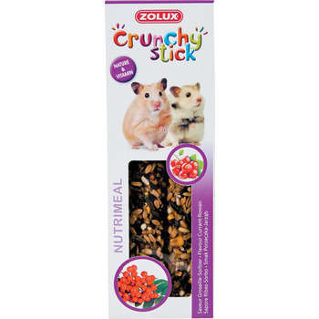 Baguette Crunchy Stick pour hamster : Groseille et
