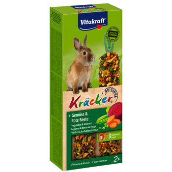 Kracker aux legumes lapins nains x2