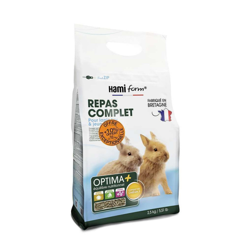 Repas Complet Premium Optima lapin Toy