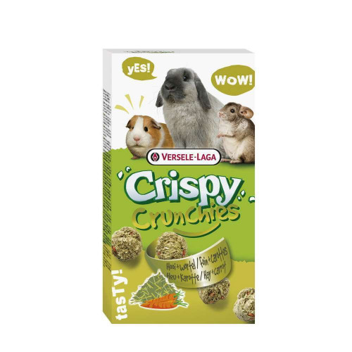 Crispy Crunchies Foin pour lapins et rongeurs 75 g