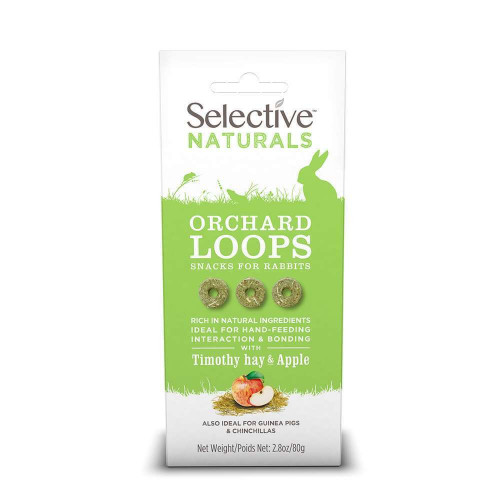 Friandises - Foin de Fléole & Pommes 80G