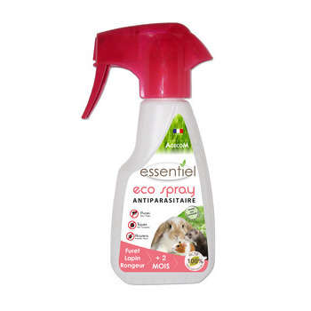 Antiparasitaire Eco spray Esentiel pour rongeur :