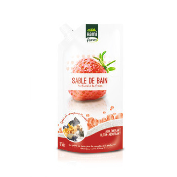 Sable de Bain Fraise 1kg